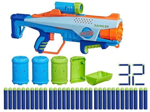 Nerf blaster Elite JR Rookie Pack wyrzutnia 32 naboje tarcze