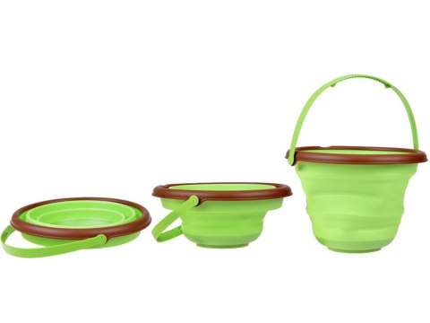 Składane Owocowe Wiaderko do wody, do piasku Zabawka Dla Małych Odkrywców