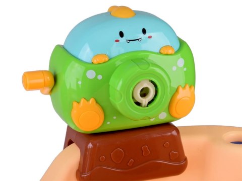 Stojący Plac Zabaw Piaskownica Łódka Pirata + puszcza bańki mydlane