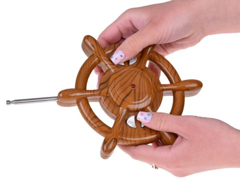 Zdalnie sterowany Jacht żaglowy Żaglówka na pilota koło sterowe