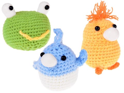 Zestaw do szydełkowania zrób swojego Gniotka szydełko włóczka