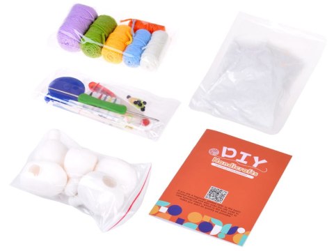 Zestaw do szydełkowania zrób swojego Gniotka szydełko włóczka