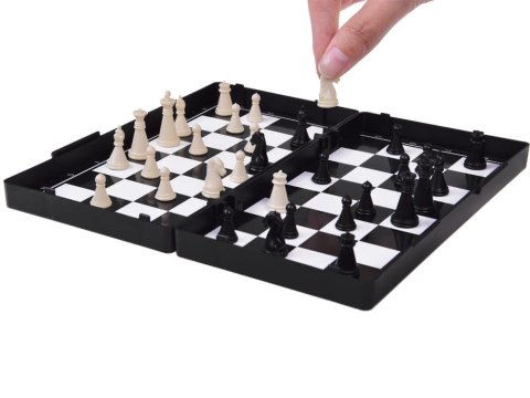 Zestaw gier 3w1 szachy warcaby chińczyk MAGNETYCZNE strategiczna