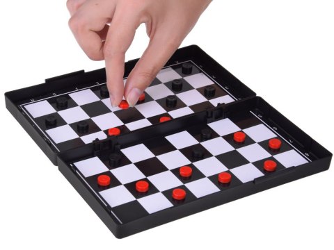 Zestaw gier 3w1 szachy warcaby chińczyk MAGNETYCZNE strategiczna