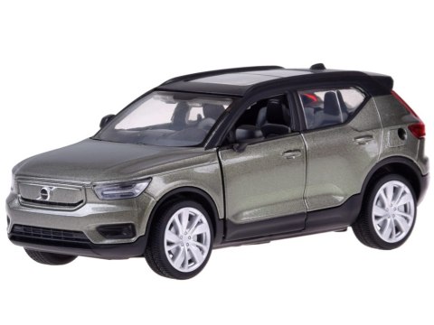 Auto metalowe Elektryczny crossover Volvo XC40 dźwięki światła