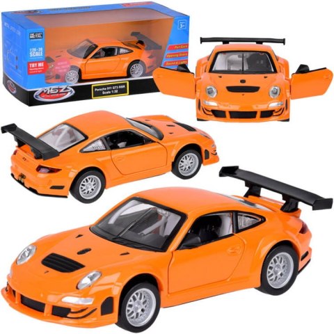 Auto metalowe model Porshe 911 GT3 RSR 1:32 światło dźwięk kolekcja