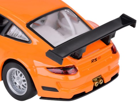 Auto metalowe model Porshe 911 GT3 RSR 1:32 światło dźwięk kolekcja