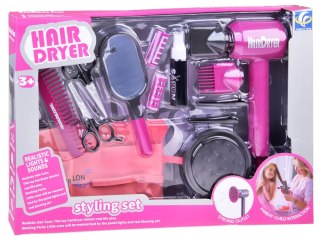 FRYZJER Zestaw małej fryzjerki akcesoria fryzjerskie