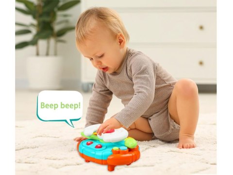 Interaktywna sensoryczna Kierownica dla dzieci światło, dźwięk