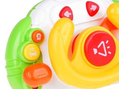 Interaktywna sensoryczna Kierownica dla dzieci światło, dźwięk