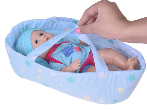 LALA BOBAS Lalka w nosidełku laleczka pije i sika