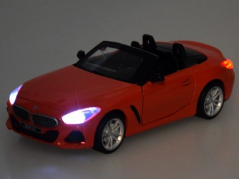 Model kolekcjonerski auto metalowe BMW Z4 M40i cabrio światła