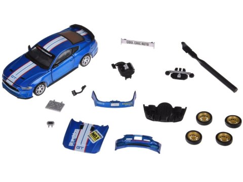 Zestaw Metalowe auto TUNING licencjonowane Ford Mustang GT 1:42