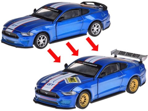 Zestaw Metalowe auto TUNING licencjonowane Ford Mustang GT 1:42