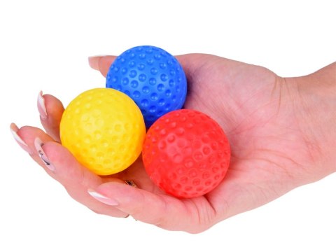 Zestaw do gry Mini Golf kije + piłki + stojak na kółkach