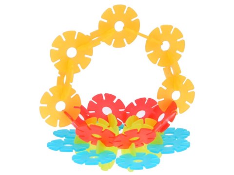 Zestaw kolorowe Klocki konstrukcyjne 3D 140 elementów dla dzieci