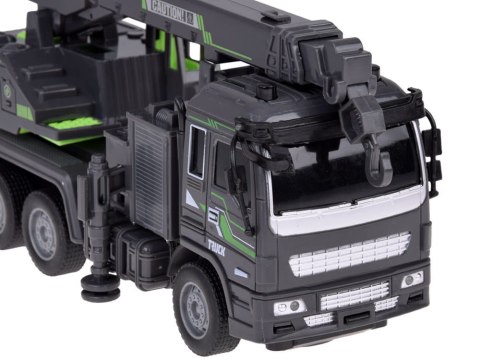 Auto budowalne Dźwig + światło Autko zdalnie sterowane pilotem