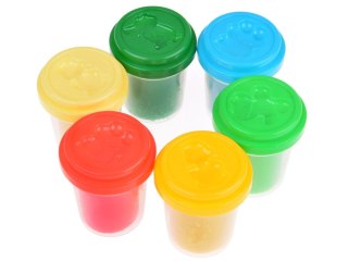 Ciastolina Zestaw plastyczny 6 sztuk kolorowa masa plastyczna