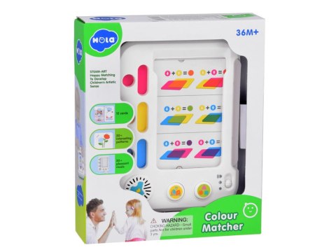 Edukacyjny Tablet dla dzieci do nauki kolorów - Interaktywna gra