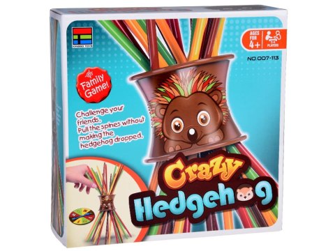 Gra Zręcznościowa Bierki z Jeżykiem kolorowe bierki