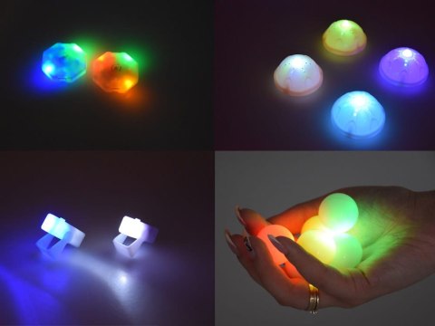 Klocki Magnetyczne 3D Zbuduj Duży świecący Tor Kulkowy 142 ele