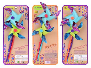 Kolorowe wiatraki wiatrak 2 sztuki wiatraczek ozdoba