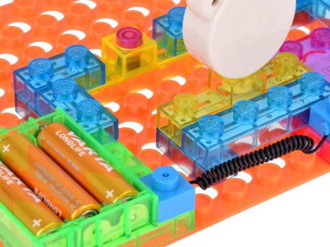 Mały elektryk Zestaw do budowy bloków elektronicznych 120 projektów