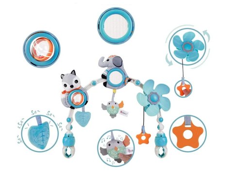 Pałąk Zawieszka do łóżeczka interaktywna sensoryczna dla niemowląt