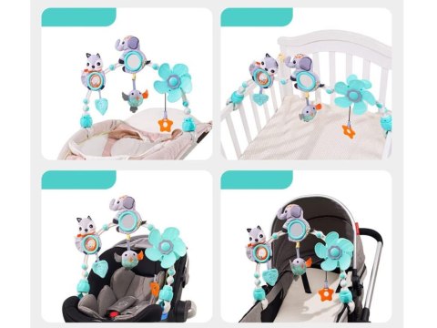 Pałąk Zawieszka do łóżeczka interaktywna sensoryczna dla niemowląt