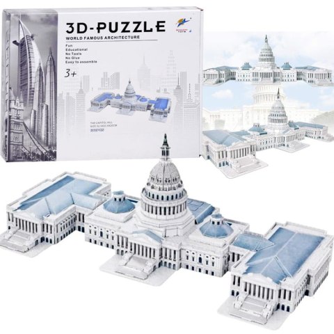 Puzzle 3D The Capitol Hill 132-elementy Puzzle przestrzenne