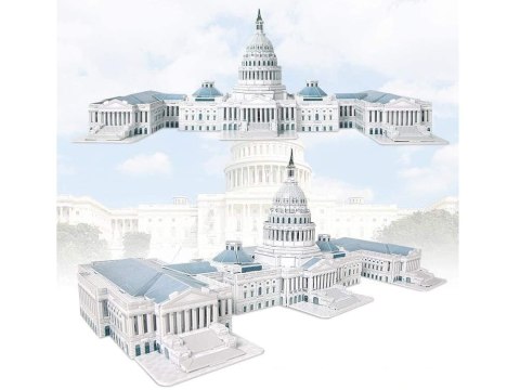 Puzzle 3D The Capitol Hill 132-elementy Puzzle przestrzenne