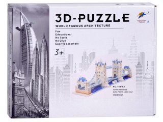 Puzzle 3D Tower Bridge 120-elementów Puzzle przestrzenne Londyn