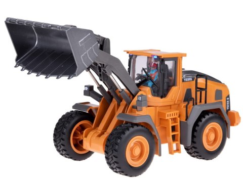 Sterowany SPYCHACZ ruchome ramię światło dźwięk + pilot 2,4GHz