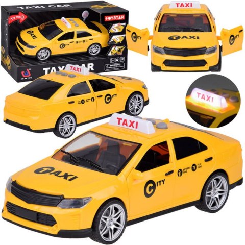 Taxi autko taksówka dźwięk światło otwierane drzwi