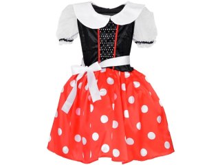 Uroczy Kostium Strój Myszki Minnie dla Dziewczynki przebranie L/XL