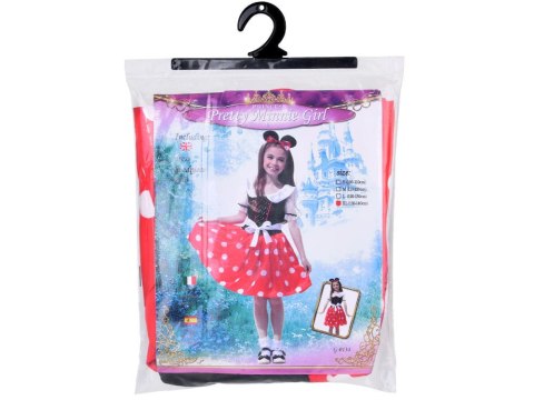 Uroczy Kostium Strój Myszki Minnie dla Dziewczynki przebranie L/XL