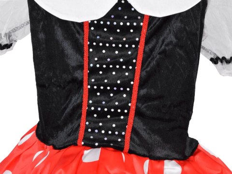 Uroczy Kostium Strój Myszki Minnie dla Dziewczynki przebranie L/XL