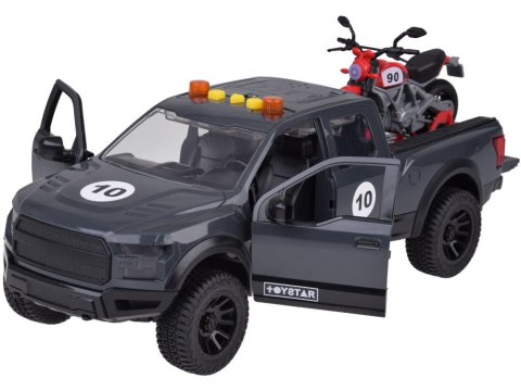 Zestaw Auto Pickup i motocykl Dźwięk Światło + otwierane drzwi
