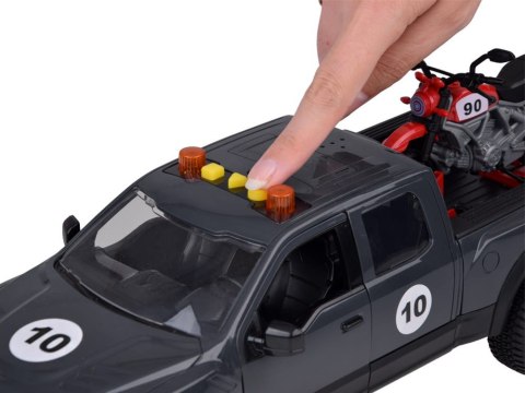 Zestaw Auto Pickup i motocykl Dźwięk Światło + otwierane drzwi