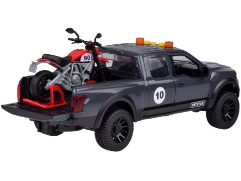 Zestaw Auto Pickup i motocykl Dźwięk Światło + otwierane drzwi