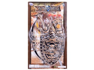 Zestaw Rycerza Łuk Miecz Tarcza Kostium Rycerski