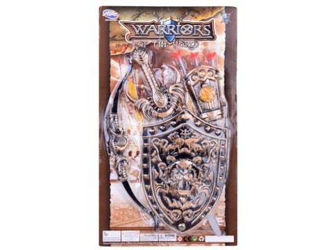 Zestaw Rycerza Łuk Miecz Tarcza Kostium Rycerski