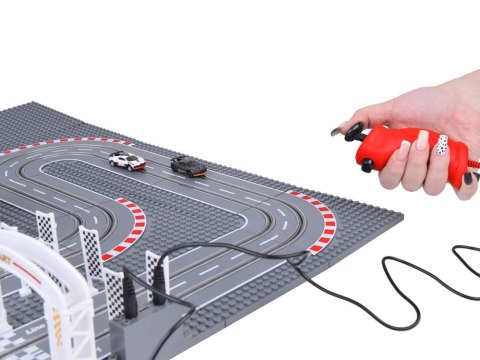 Bugatti Wyścigowy Tor z Klocków 2 Auta na Pilota! Super zabawa