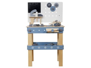 Duży Drewniany Warsztat Zestaw Narzędzi dla Dzieci