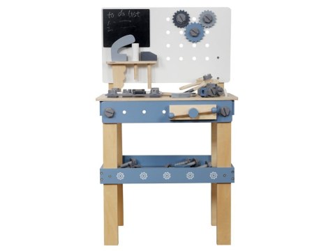 Duży Drewniany Warsztat Zestaw Narzędzi dla Dzieci