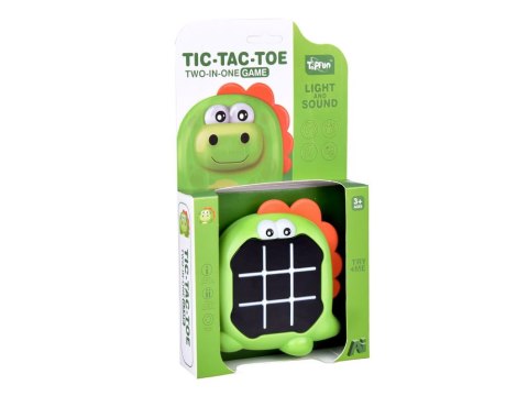Elektroniczna Gra Dinozaur 3w1 Kółko Krzyżyk