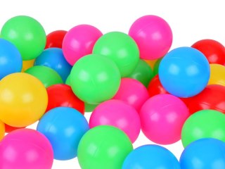 Kolorowe Piłki Kulki do basenu 6 cm 50szt piłki miękki plastik
