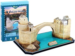 Puzzle 3D Stary Most Mostar 64 elementy