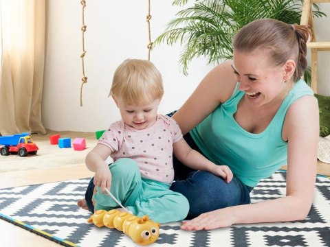 Urocza nakręcana Gąsieniczka Zabawka dla dziecka Gąsienica