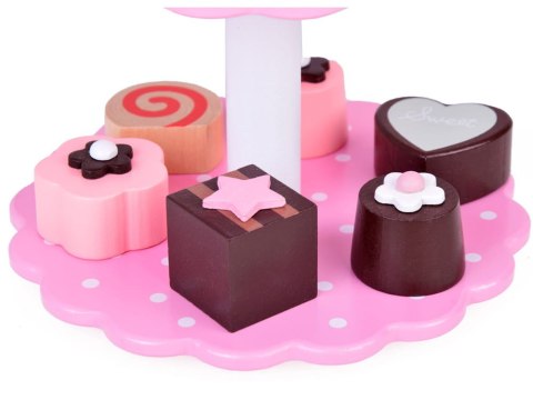 Uroczy Drewniany zestaw Patera z Ciasteczkami zabawa w cukiernika